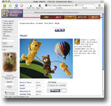 Picture of Cooperstown Bears web site.